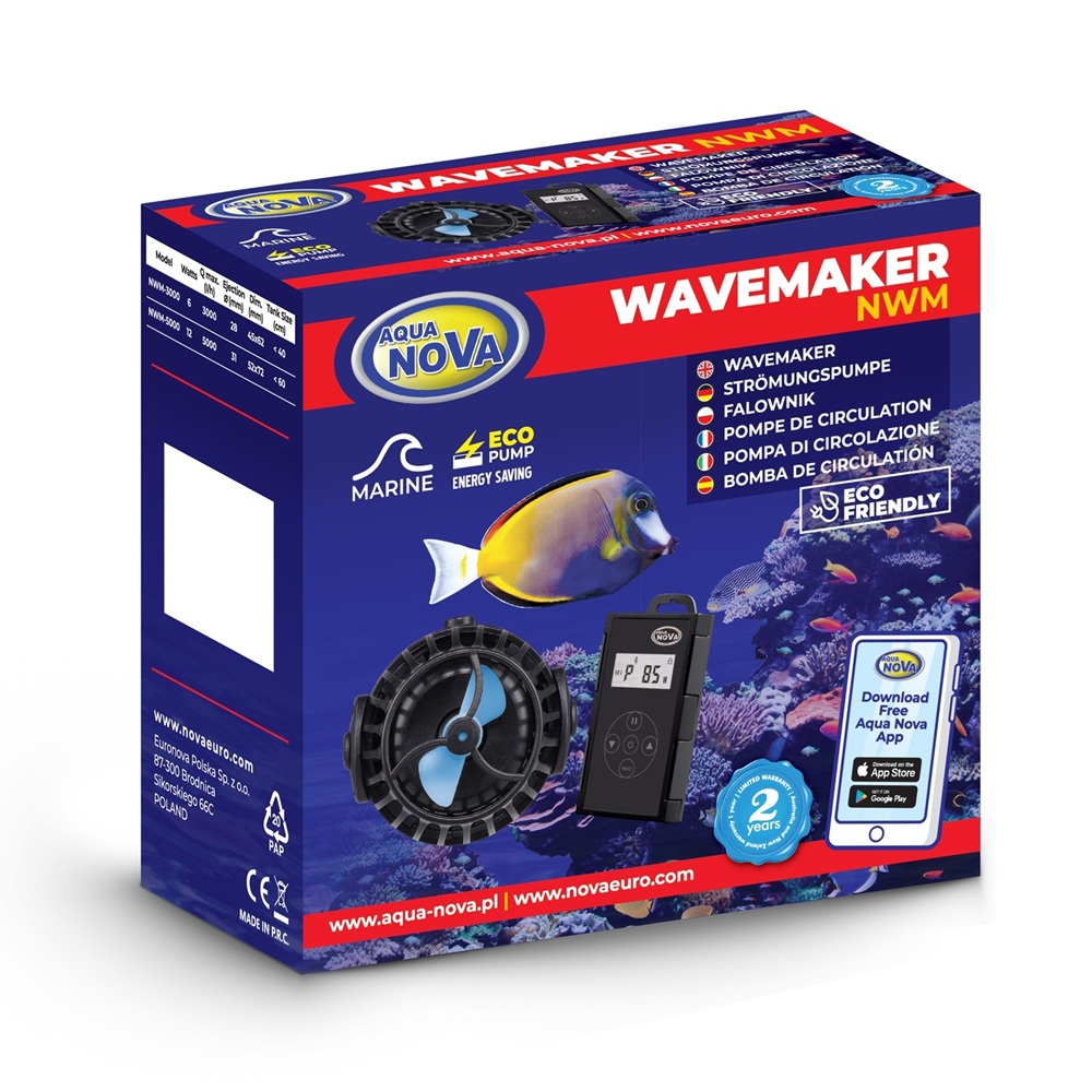 Aqua Nova Falownik NWM-5000 Falownik z Kontrolerem 5000l/h 12W